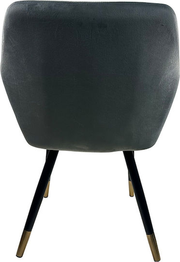 Esperanza Stühle Speisesaal Grey/Black 1Stück 56x60x81cm