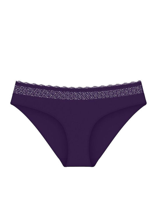 Feel Modal Tai Дамско Слип Dark Purple