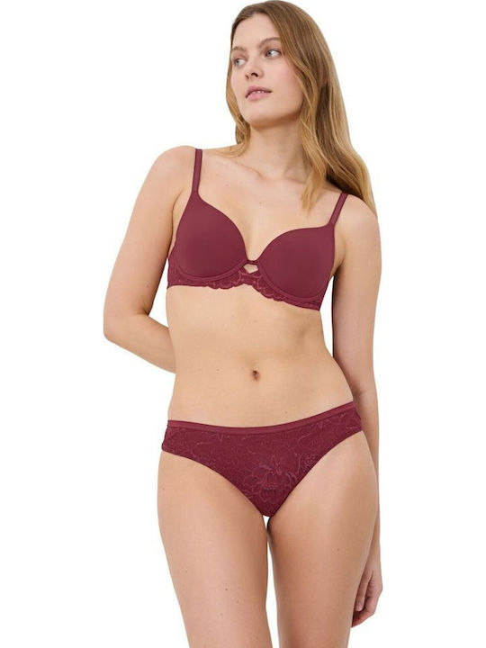 Triumph Amourette Spotlight - Boxer Brasiliano In Pizzo Per Donna - Vita Bassa E Taglio Laser