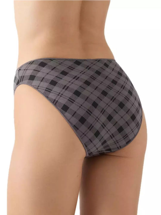Fimelle Γυναικεία Brazil 2Pack χωρίς Ραφές Γκρι