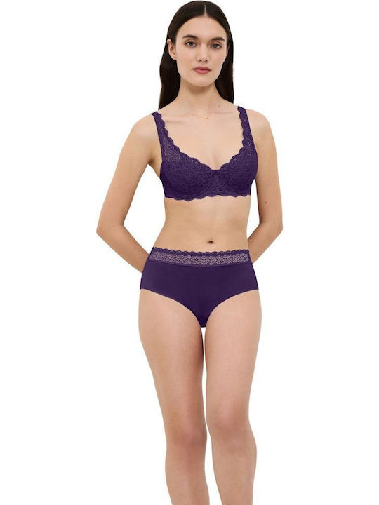 Amourette Whp Σκούρο Μωβ Σουτιέν
