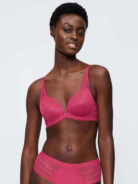 Aura Spotlight Bra with Light Padding Underwire Fuchsia