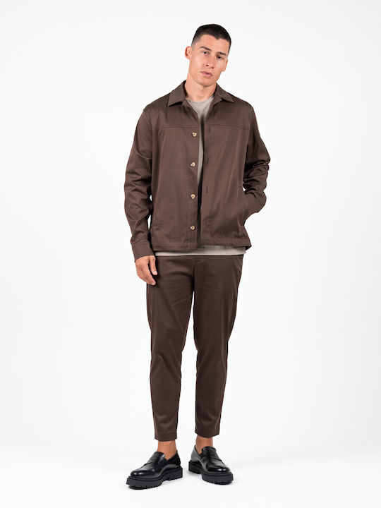 Trousers Elastic Brown