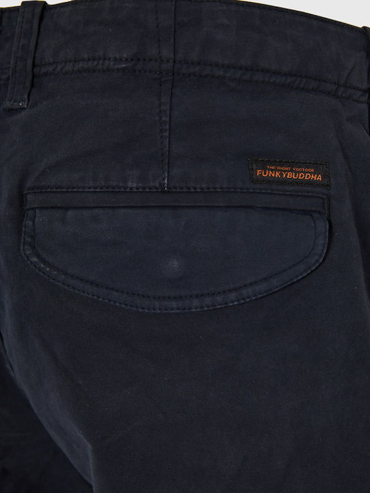 Hose Cargo Elastisch Marineblau
