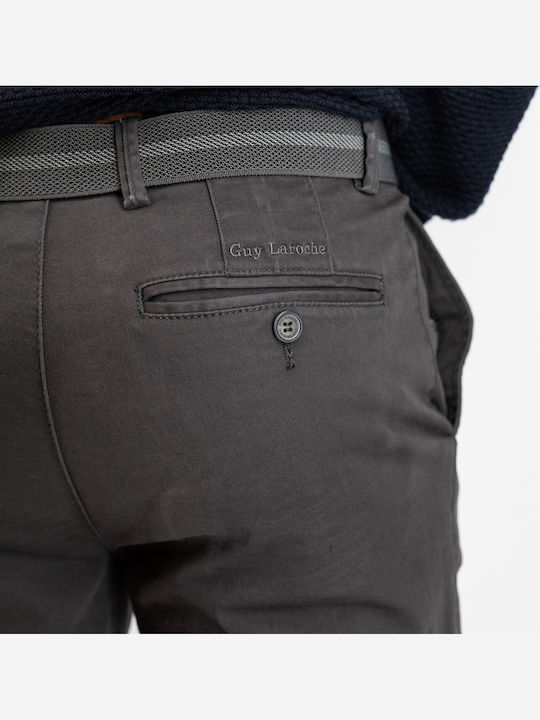 Men's Chinos Trousers Regular Fit Grey