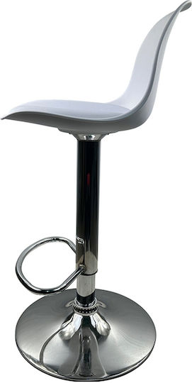 Hocker Bar Encanta mit Höhenverstellbar White 41x40x79cm