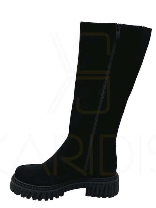 Damenstiefel Schwarz