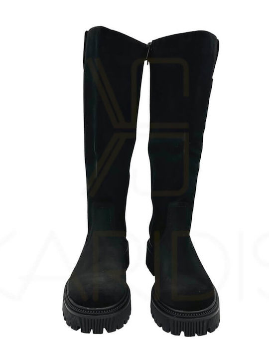 Damenstiefel Schwarz