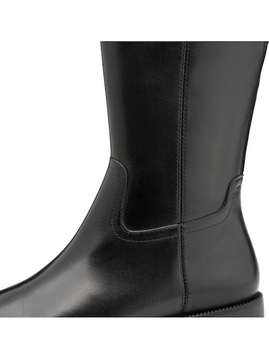 Leather Women's Boots Black