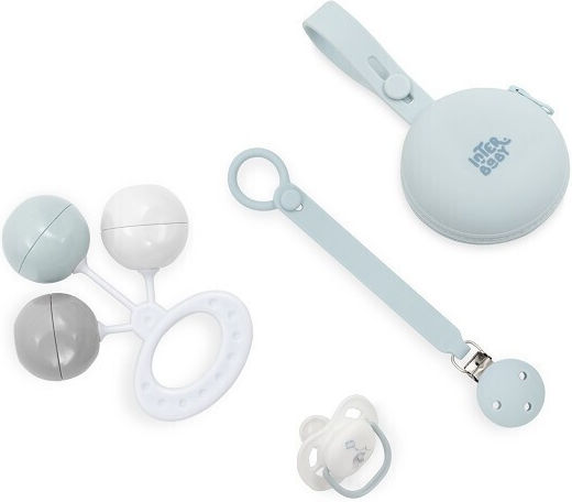 Interbaby Geschenkset für Babys Blau 4Stück