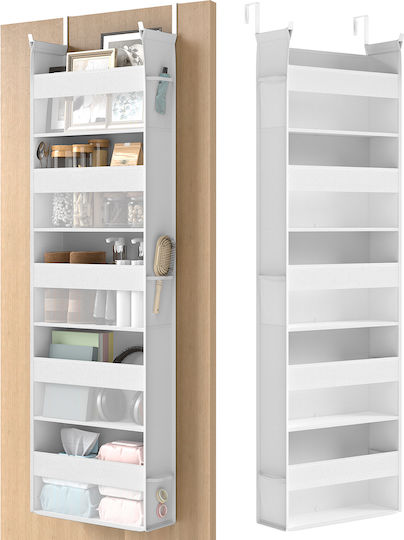 Songmics Κρεμάστρα Πόρτας 5 Θέσεων Πλαστική 40x15x140εκ.