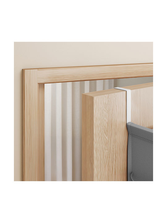 Songmics Plastic Door Hook with 5 Positions 40x15x140cm