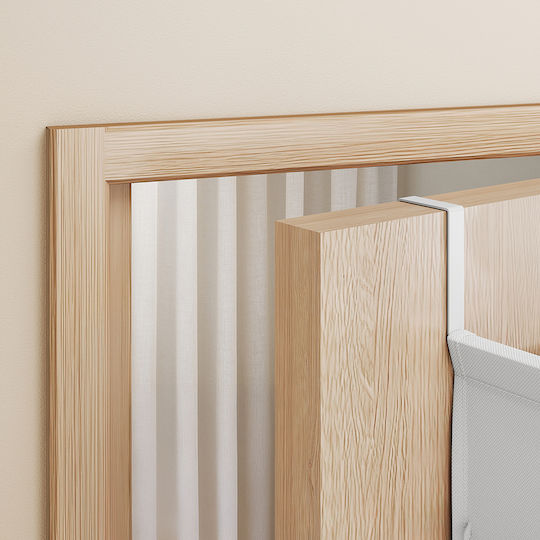 Songmics Κρεμάστρα Πόρτας 5 Θέσεων Πλαστική 40x15x140εκ.