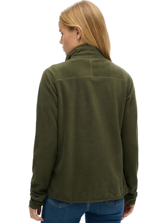 Women's Cardigan Army Khaki Green