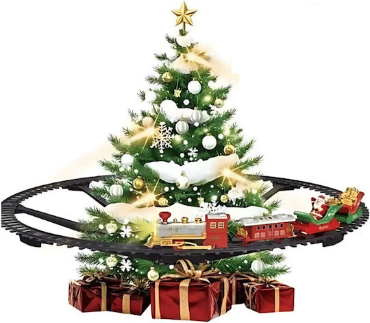 Illuminated Christmas Figure Train Length 47.2cm 49pcs Tree