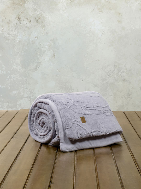 Nima Duvet Cover Single 160x220cm Elara Lila 720 GSMGsm