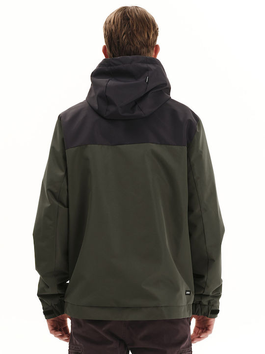 Водоустойчиво Мъжко Яке Pine Green/Ebony