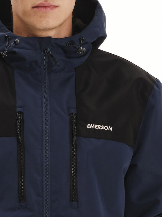 Jacket Bomber Waterproof Blue