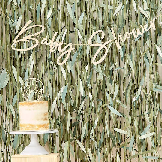 Garland "baby Shower" Wooden