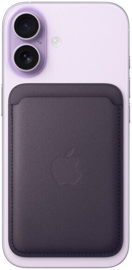 Apple MagSafe Θήκη Καρτών FineWoven Wallet Black