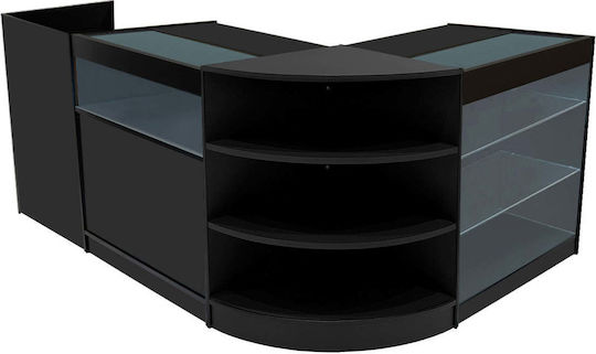 Hyperion Led Shop Counter Set K900 B900 Tb60 & Lm60 Black