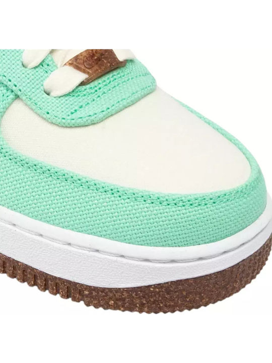 Air Force 1 '07 LX Sneakers Green Glow / Coconut Milk / Metallic Gold