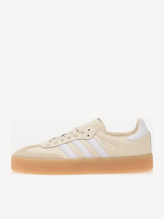 Sambae Damen Sneakers Wonder White / Ftw White / Silver Metallic