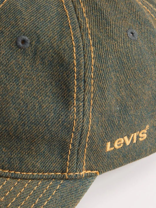 D7589-0027 Levis Essential Cap Καπέλο Τζιν Καφέ