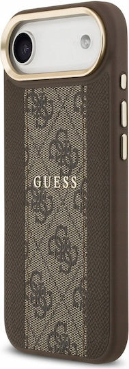 Guess Umschlag Rückseite Silikon / Kunststoff Braun (iPhone Air)