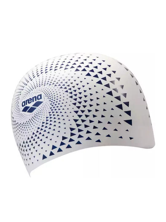 Arena Adult Swimming Cap Made of Silicone White