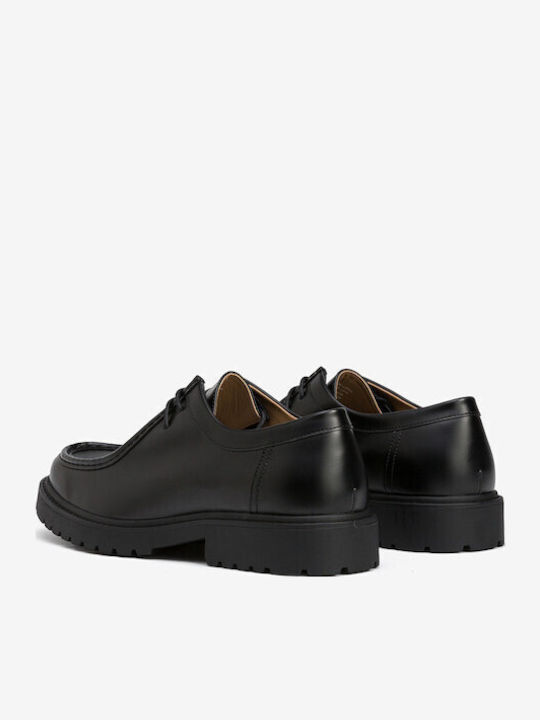 Δερμάτινα Ανδρικά Loafers σε Μαύρο Χρώμα