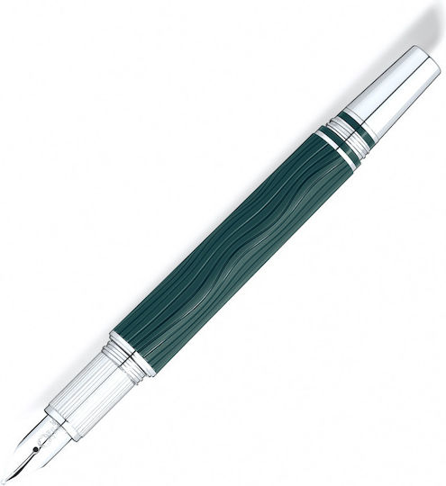 MontBlanc Starwalker Füllfederhalter Grüne mit Blauer Tintenfarbe