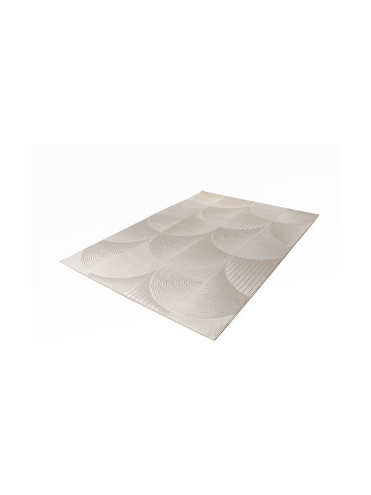Tzikas Carpets Creation 74408-260 Σετ Μοντέρνα Χαλιά Κρεβατοκάμαρας Μπεζ-χρυσό 342-0-335-74408-260 3τμχ