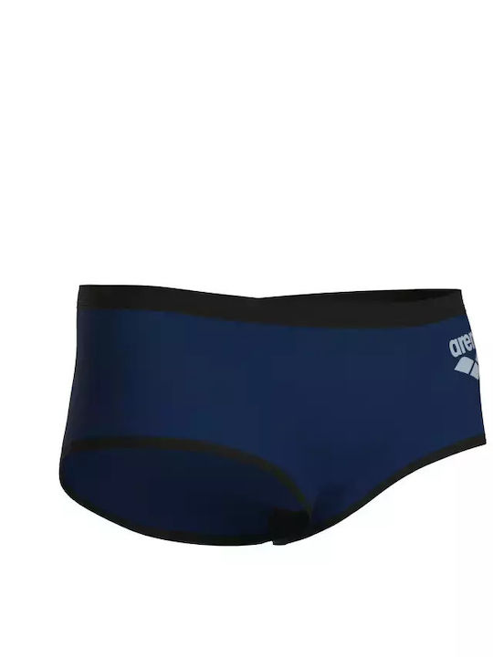 One Low Waist Men's Swimwear Shorts Navy Blue