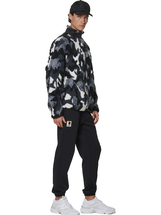 Jacket Camo Black Grey