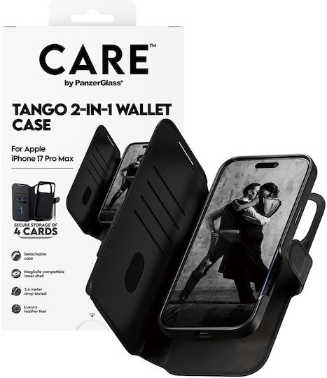 PanzerGlass Brieftasche Leder / Kunststoff Schwarz (iPhone 17 Pro Max) CR63940