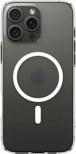 Spigen Liquid Crystal Magsafe Umschlag Rückseite Silikon 2mm Transparent (iPhone 17 Pro Max)