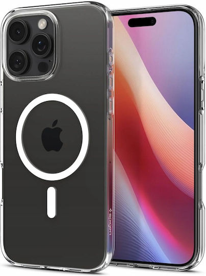 Spigen Liquid Crystal Magsafe Umschlag Rückseite Silikon 2mm Transparent (iPhone 17 Pro Max)