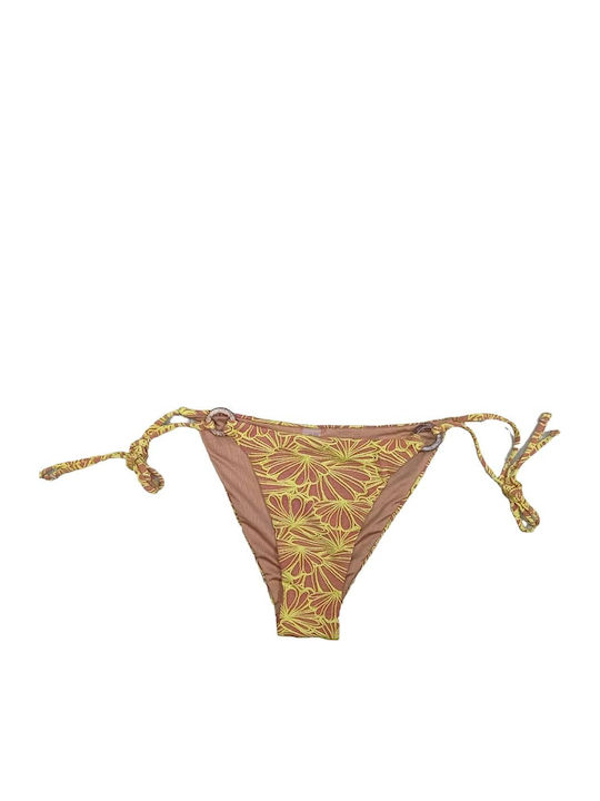 Bikini Set Top & Brazil Bottom Brown