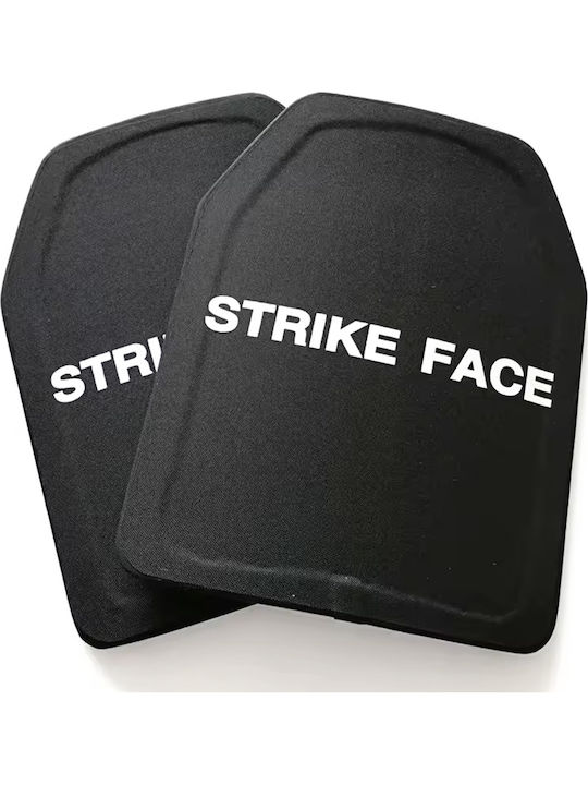 Set Vestă Tactică Reglabilă + 2 Plăci Balistice Nij Iv Linovit Airsoft Paintball Sport Tir Vânătoare Outdoor Material Oxford 1000d Sistem Molle Rezistent La Gloanțe Perforante 7.62x63mm M2 Ap Culoare Camuflaj Kaki