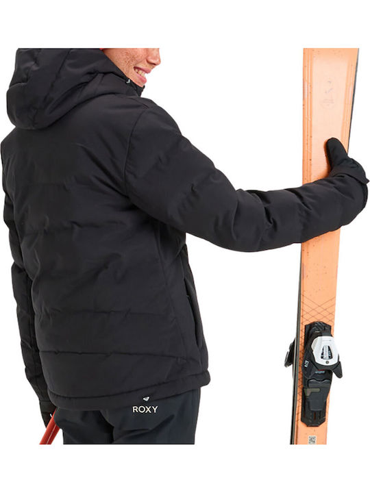 Roxy ERJTJ03535-KVJ0 Γυναικείο Μπουφάν για Σκι & Snowboard Μαύρο