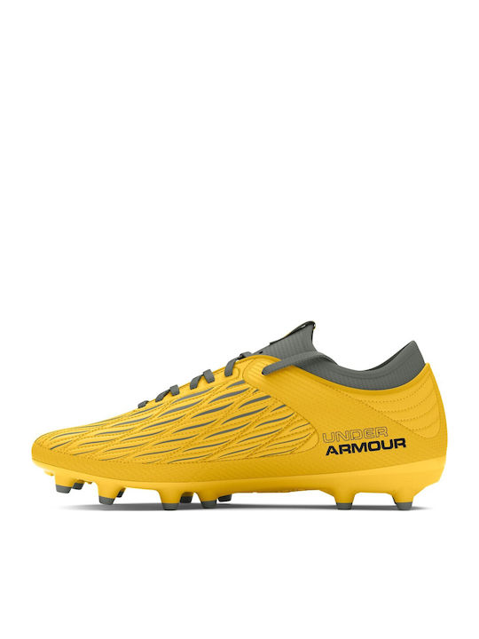 Under Armour Magnetico Football Shoes with Cleats Yellow