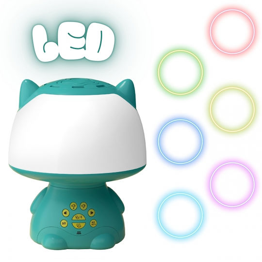 Woopie Led Παιδικό Διακοσμητικό Φωτιστικό με Εναλλαγές Χρωματισμών Πολύχρωμο