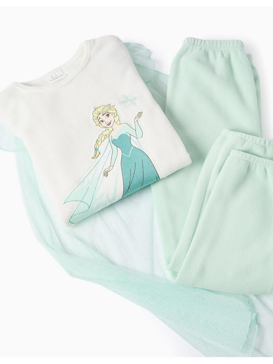 Zippy Kids' Pajamas White/Mint