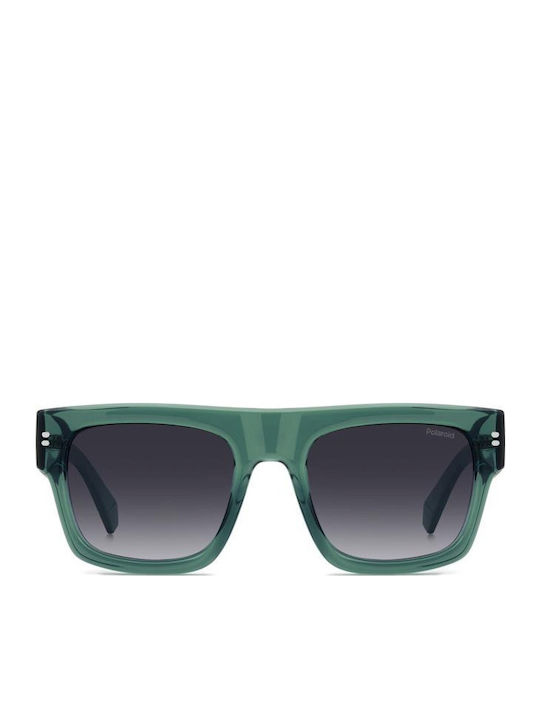 Polaroid Bărbătești Ochelari de soare cu Verde Cadru și Gri Degrade Lentilă PLD6241/S/X ZI9/WJ