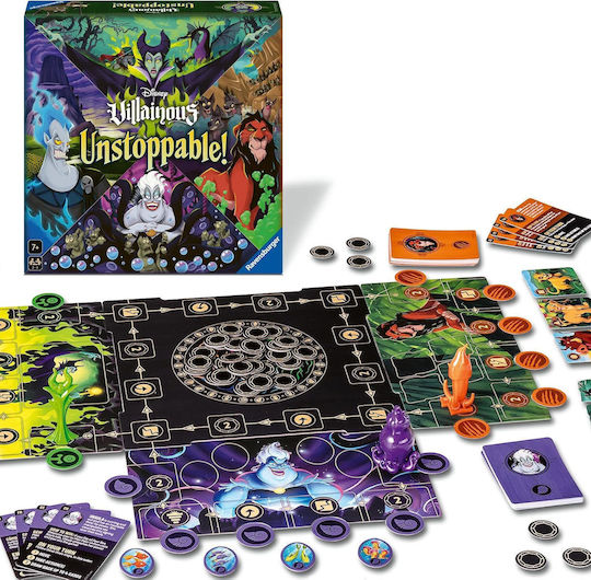Επιτραπέζιο Παιχνίδι Unstoppable Villainous για 2-4 Παίκτες 7+ Ετών (EN) Ravensburger