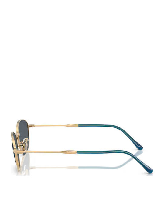 Ray Ban Unisex Γυαλιά Ηλίου με Χρυσό Μεταλλικό Σκελετό και Μπλε Φακό RB3749 9278R5