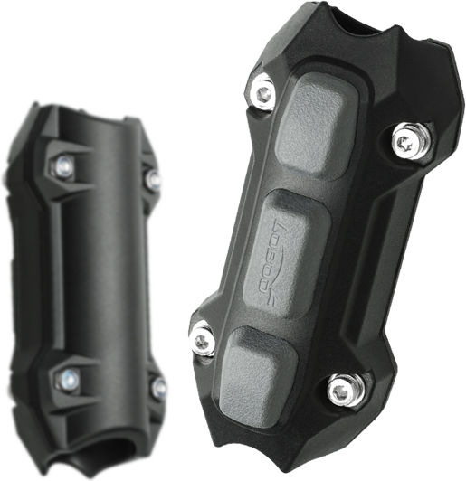 Motorcycle Crash Bar Buffer Protective Rubber Sleeve（two-piece Included）engineering Plastic Rubber