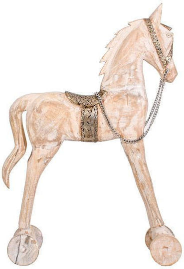 Fylliana Διακοσμητικό Άλογο από Ξύλο Fl6562 38x13x60cm