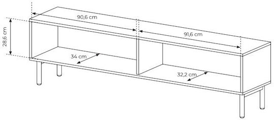Stand TV Tavo Bej L187xA51xÎ39cm